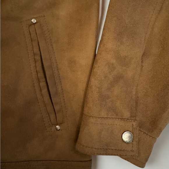 Men’s EA Collection Italy Style Suede Jacket – Size XL - Picture 3 of 10